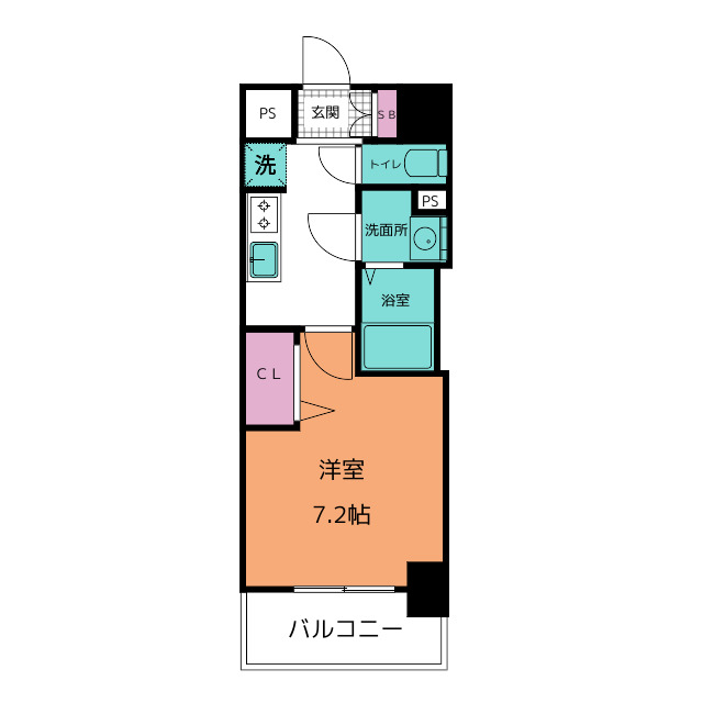 プレサンス上前津エレスタの間取り