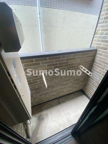 バルコニー　お洗濯にも便利なバルコニー付き