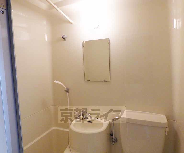 洗面設備　生活感ある洗面所