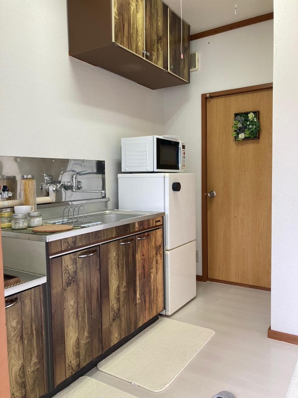 キッチン　101号室の写真です