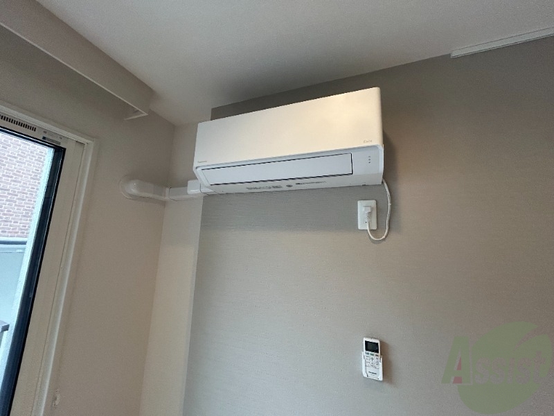 その他設備　エアコンが付いているので夏も冬も快適ですね～