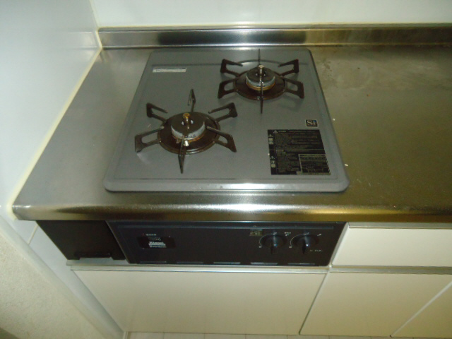 キッチン　２口ガスコンロ