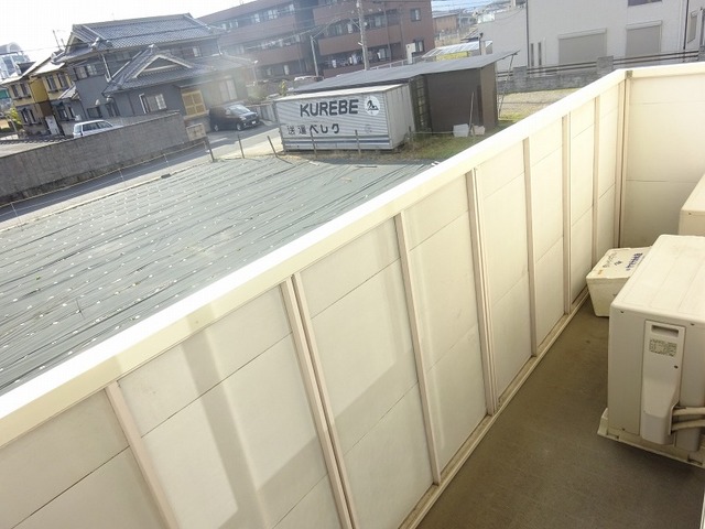 バルコニー　南向きのバルコニー