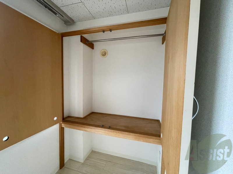 収納　収納を開けてみました！たくさん入りそうですね～