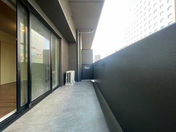 バルコニー　※他号室の写真使用・現況優先