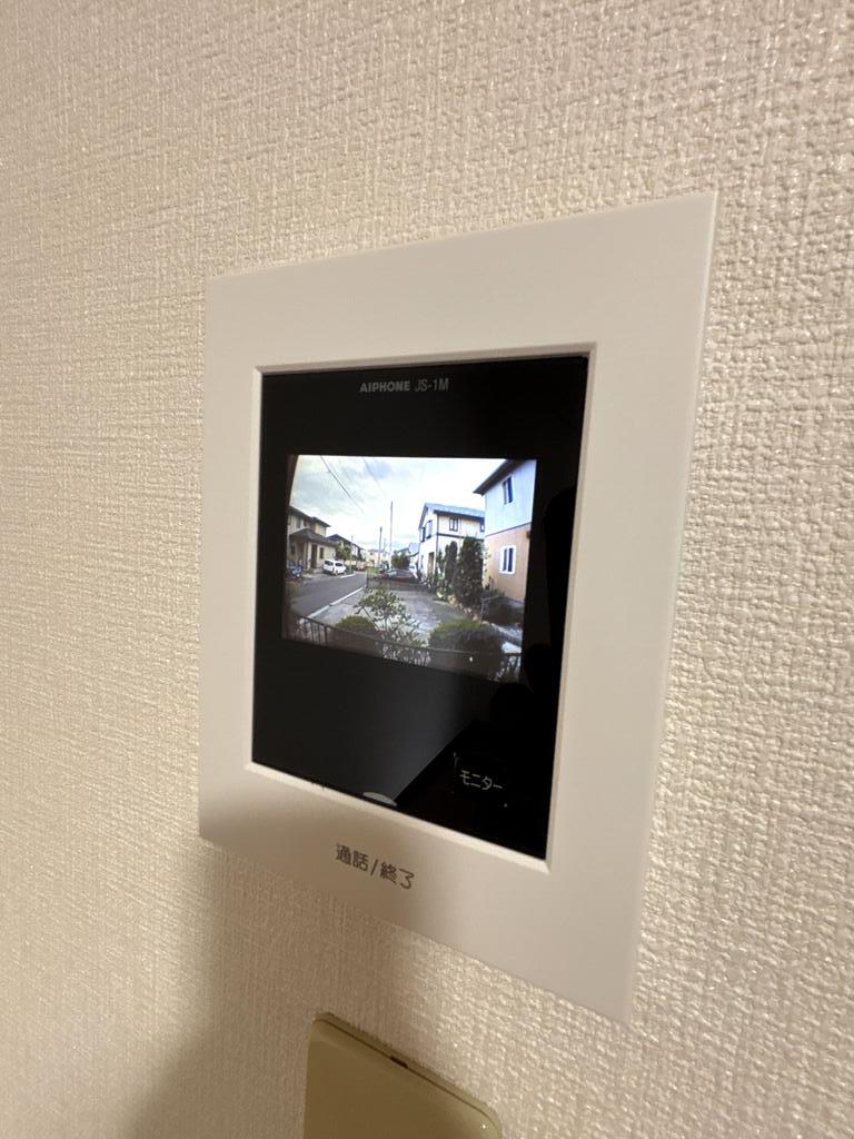 セキュリティ　モニター付インターフォン完備