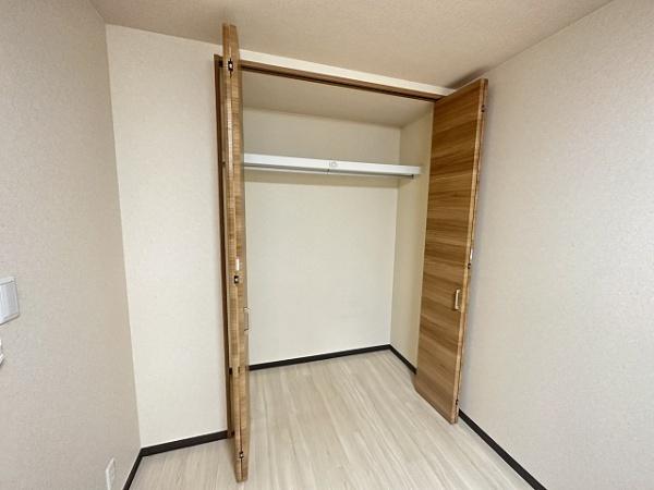 収納　たっぷりクローゼット！