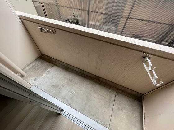 バルコニー　※別部屋の写真です