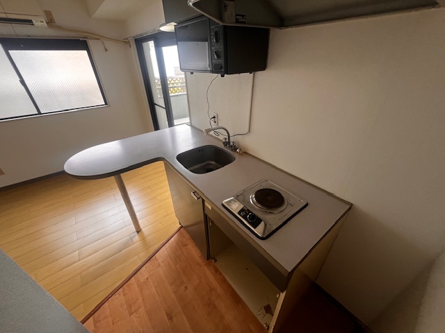 キッチン　IHヒーターに変更します