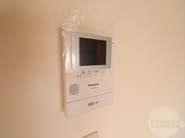 セキュリティ　モニター付インターホンで安心