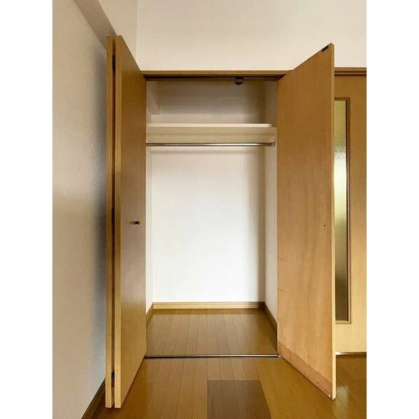 収納　十分な収納スペースがあります