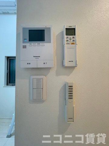 セキュリティ　別号室イメージの為、現状を優先致します。