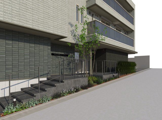 エントランス　完成パース