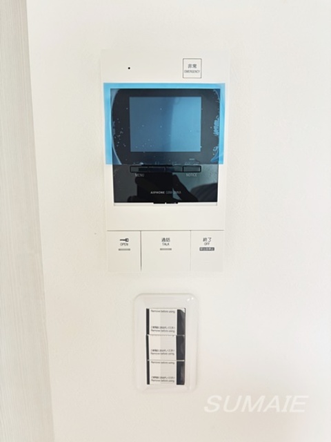 セキュリティ　モニター付きインターホンです☆