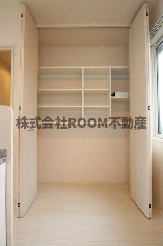 収納　ちょっとした収納スペースも充実しています