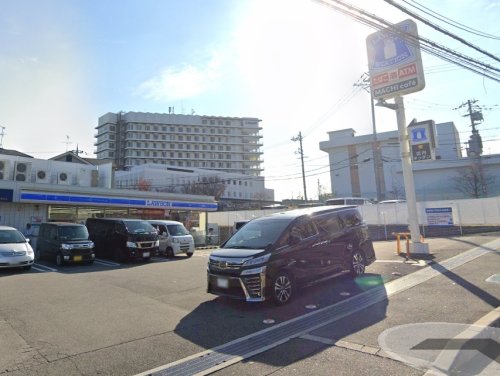 コンビニ　ローソン はびきの店（コンビニ）まで557m