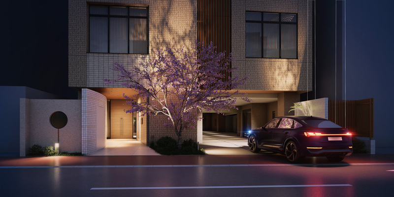 エントランス　ゆとりのあるエントランスです