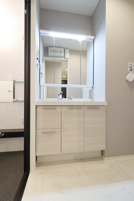 洗面設備　図面と現状に相違がある場合には現状を優先