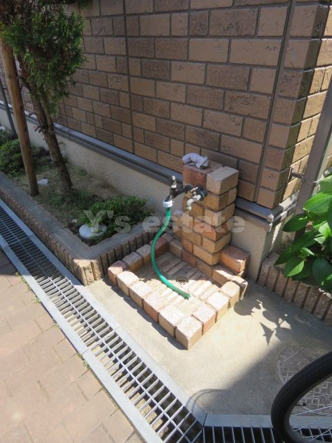 その他設備　ワンちゃん用の足洗い場