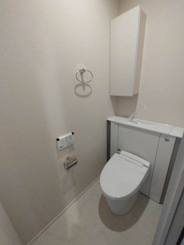 トイレ　機能性十分のトイレ