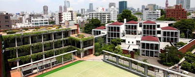 中学校　普連土学園中学校・高等学校（中学校）まで511m