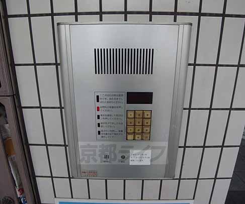 セキュリティ　オートロックです。