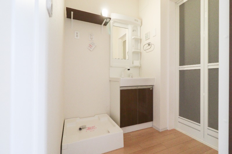 洗面設備　図面と現状に相違がある場合には現状を優先