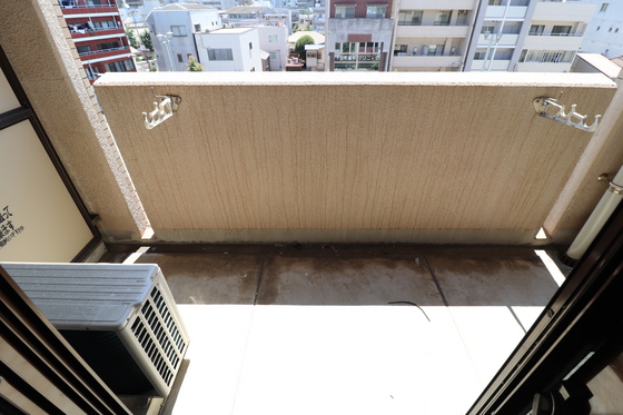 バルコニー　※別号室の写真です。