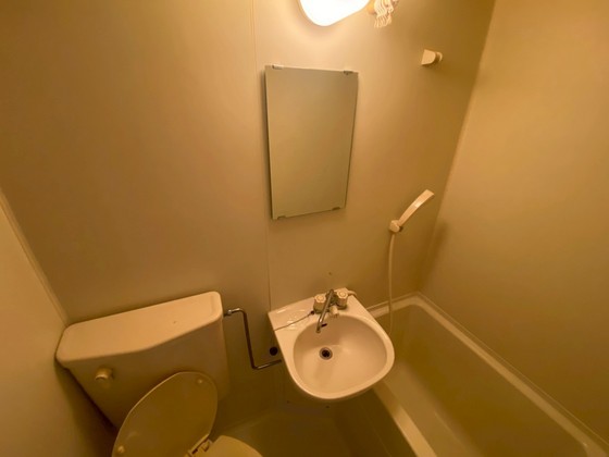 洗面設備　※別号室の写真です。