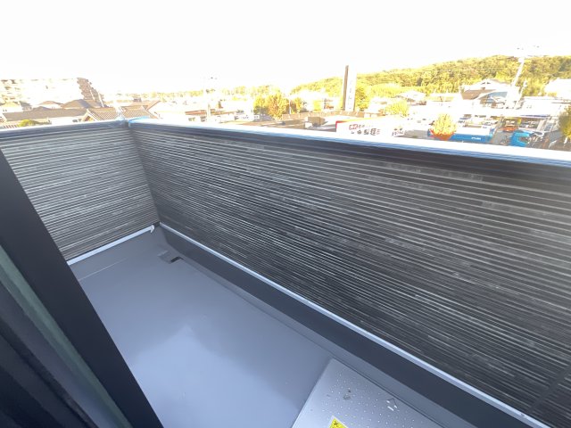 バルコニー　※モデルルームで