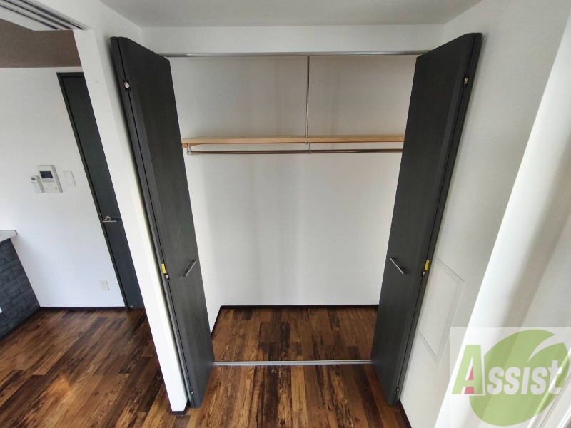 収納　収納もバッチリあるのでお部屋が片付きますよ！