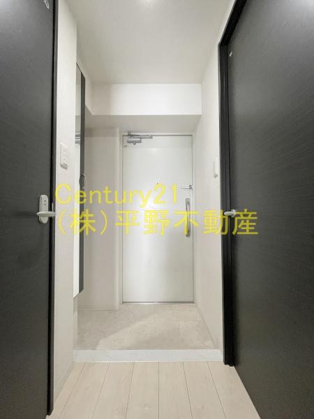 玄関　同建設会社施工の別物件です。