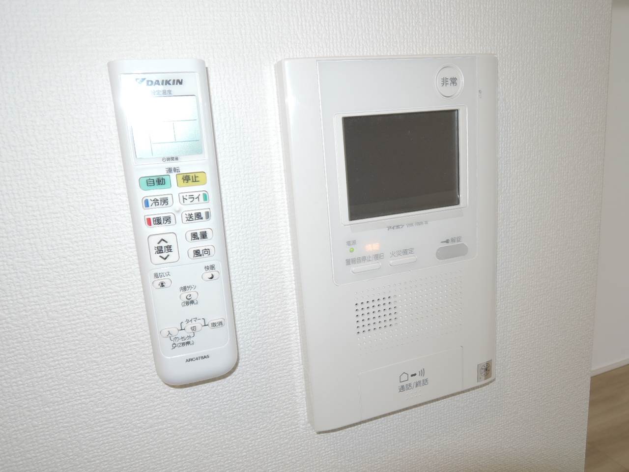 セキュリティ　ＴＶモニター付インターホン