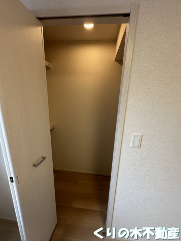 収納　十分な収納スペースがあります