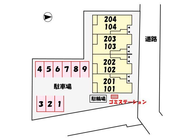 駐車場　駐車場