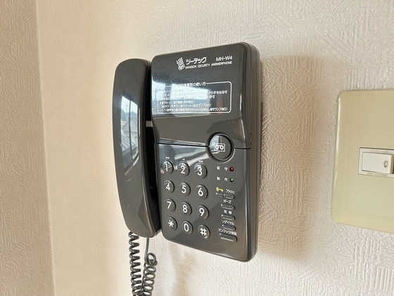 セキュリティ　※別部屋の写真です