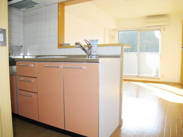 キッチン　同物件別号室の写真です。