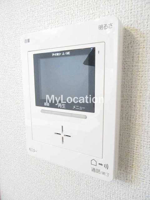 セキュリティ　☆モニター付きインターホンです☆