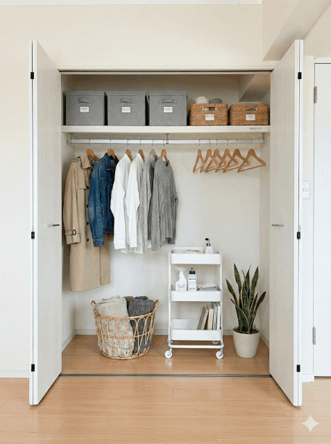 収納　※ホームステージング