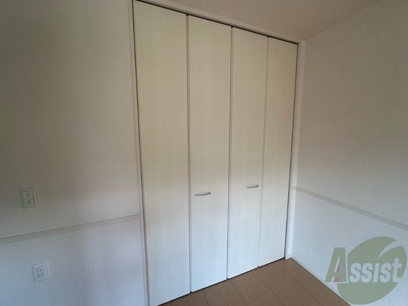 収納　ここに収納があります。収納があると部屋が広く使えます。