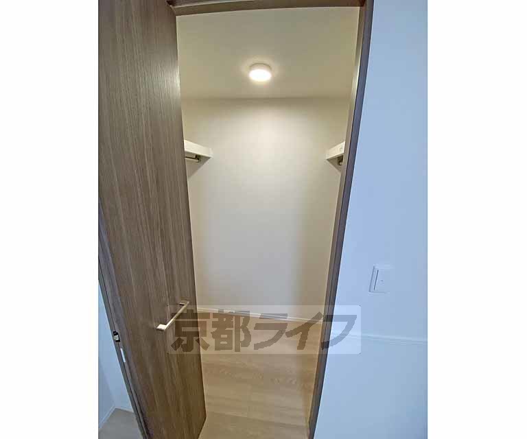 収納　ウォークインクローゼットです。