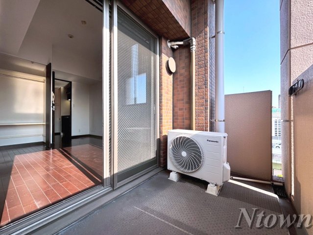 バルコニー　落ち着いた時間を過ごせるバルコニーです