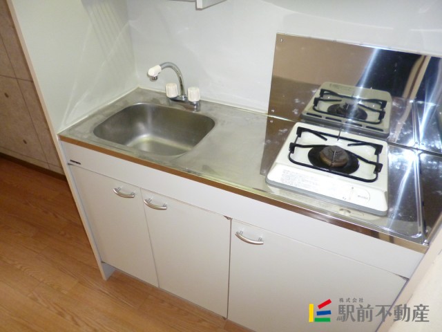 キッチン　ミニコンロ付