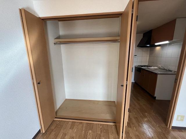 収納　上棚付の大容量クローゼット