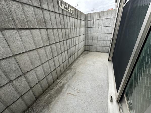 バルコニー　南向きバルコニー！