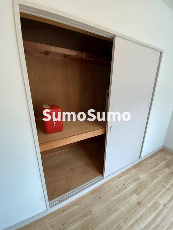 収納　十分な収納スペースがあります