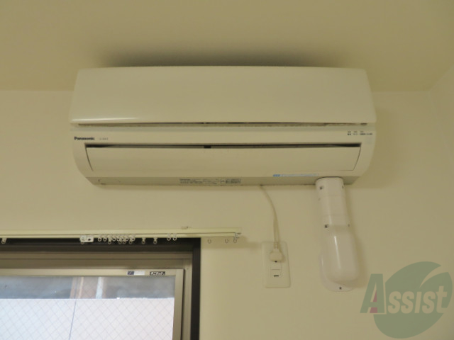 その他設備　エアコンがあれば暑い日が続いても快適に過ごせますね。