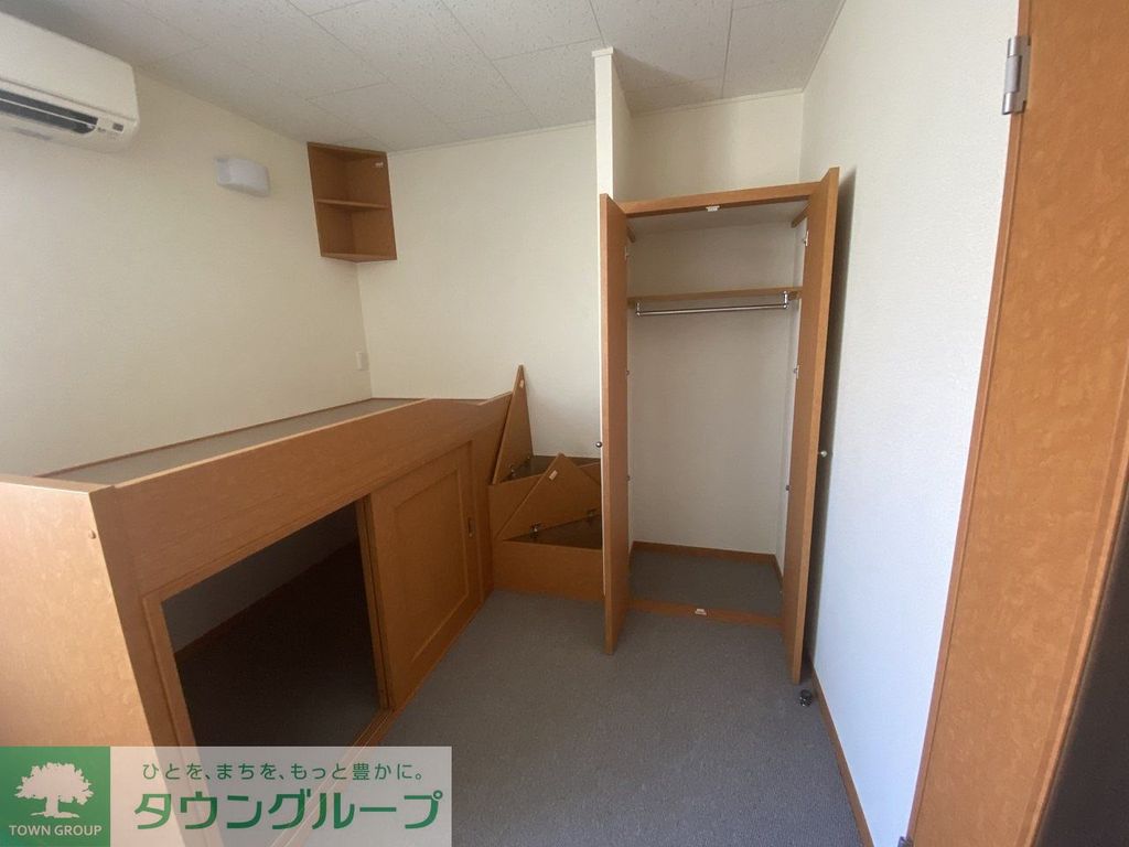 その他部屋・スペース　ベッド下に大型収納