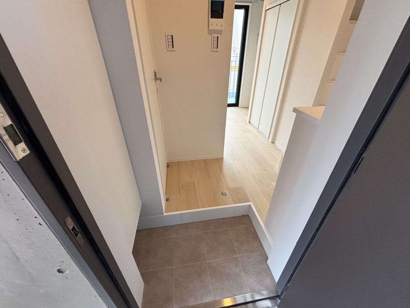 玄関　ゆったりとした玄関です