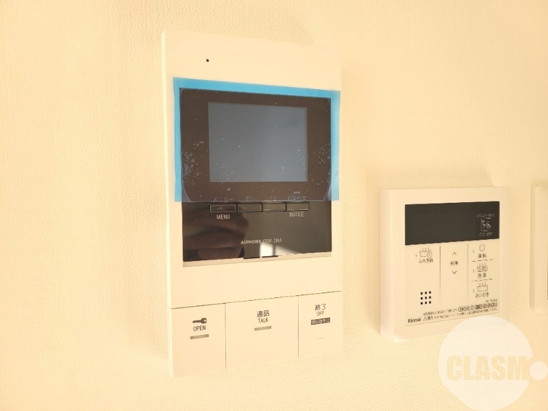 セキュリティ　来訪者が確認できるモニターホン♪